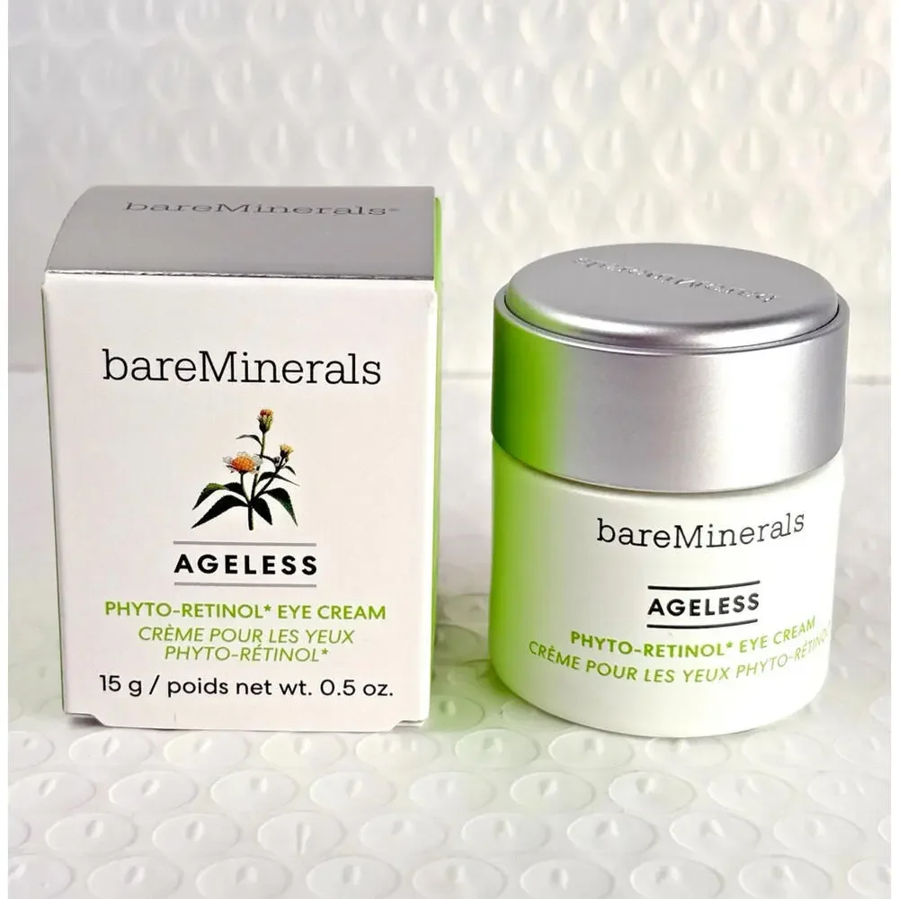bareMinerals Ageless Phyto-Retinol Eye Cream 0.5 oz Full Size‎
